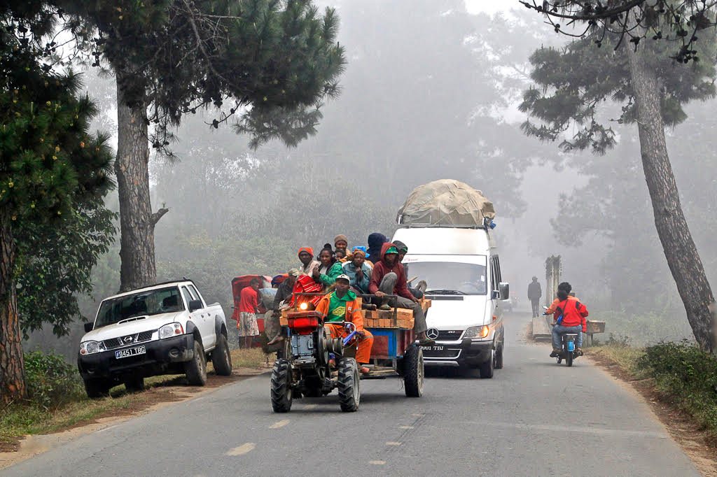 On the road in Madagascar by Laurie Friedman (Group )